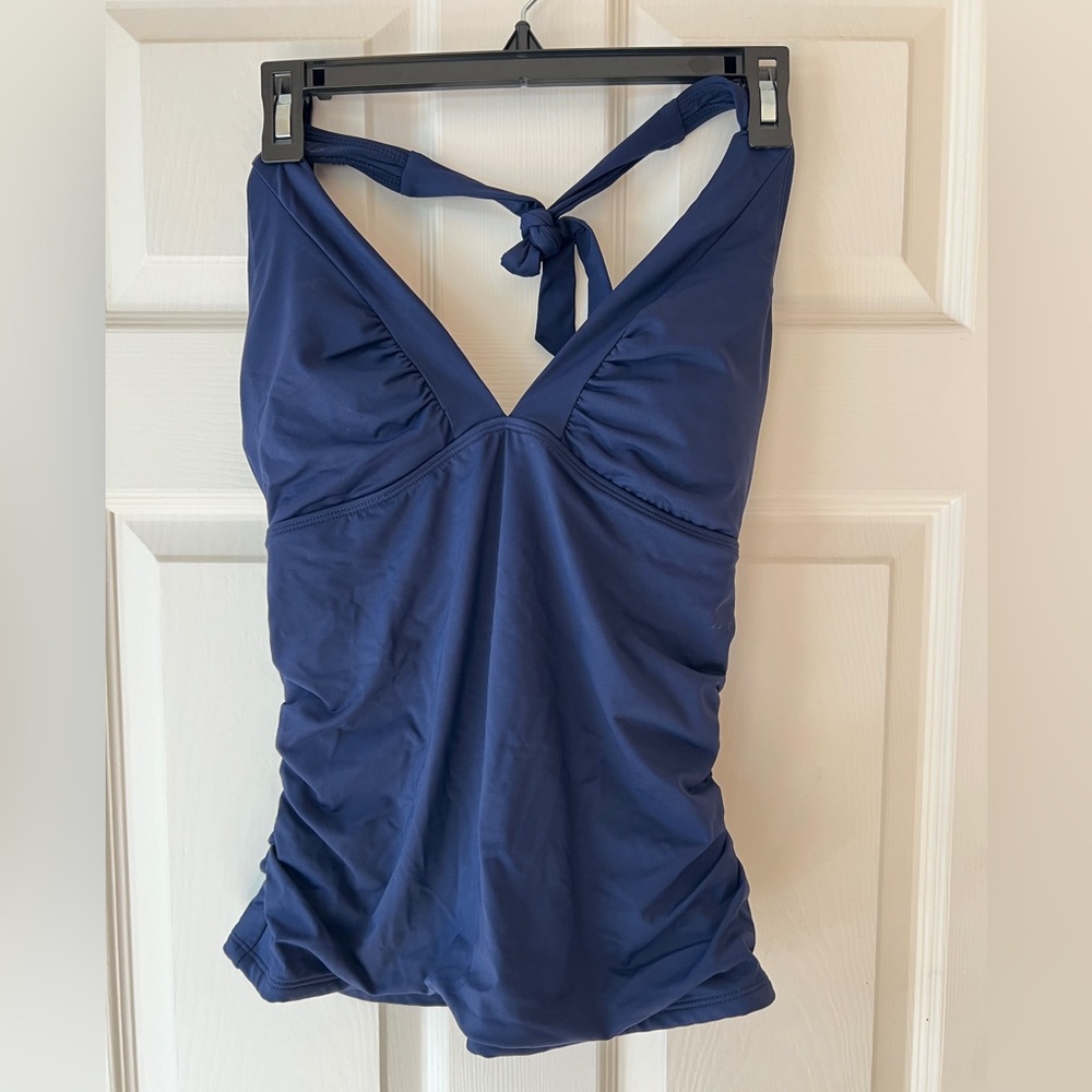 Athleta Navy Blue Tankini